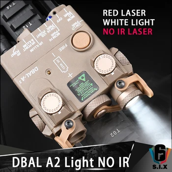 BREZ IR Laser Različica DBAL A2 Mini Rdeč Laserski Belo Svetlobo Strobe Različica Orožje Dbal-A2 Svetilka Laserski Airsoft