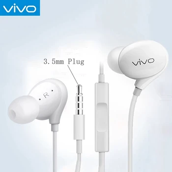 VIVO XE710 Slušalke Škatla za Shranjevanje Hi-Fi zvok s 3,5 mm Vtič Žice Krmilnik slušalke za VIVO X9plus X20 X21 X23 Nex
