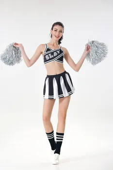 2018 Seksi Ženske, Dekleta Visoke Šole Navijačica Kostum Cheerleading Uniforme Sportwear Lady Halloween Maskiranje