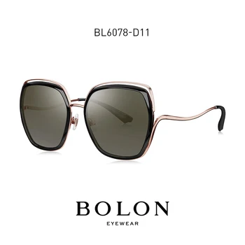 BOLON Premium Kakovosti Polarizirana Mačka Oči, sončna Očala za Ženske Črna Rjava Roza Sonce Odtenki Mačka Oči Temna sončna Očala BL6078