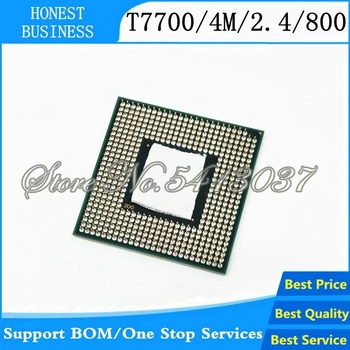 1PCS T7700 7700 CPU 4M Socket 479 Cache/2,4 GHz/800/Dual-Core Prenosnik, procesor