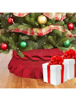 30 Inch Božično Drevo Krilo Twist Naguban Znanja Ovratnik Okoli Božič Dom Dekor