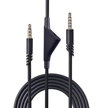 OFC 2,0 m Zamenjava Stereo Avdio Kabel Podaljšek za Astro A10 A40 A40TR Slušalke S Funkcijo Nadzor Glasnosti Mute Funkcija