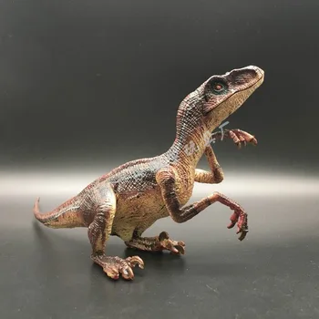 NEW vroče 22cmx5cmx9cm Modra Velociraptor Jurassic Svet Padel Kraljestva, Jurassic Park, 5 ukrep slika igrače Božično darilo