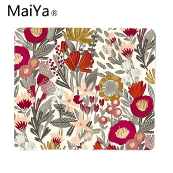 Maiya Vrh Kakovosti Vintage Cvetlični umetnosti vzorec Lep Anime Miško Mat Brezplačna Dostava Velik Miško, Tipke Tipkovnice Mat