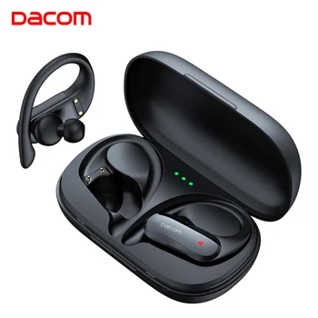 DACOM Športnik TWS Pro Bluetooth 5.0 Slušalke Brezžične Hi-fi Stereo Šport Bluetooth Slušalka za iPhone Xiaomi