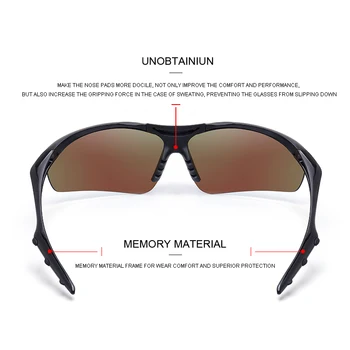 MERRYS DESIGN Moških Polarizirana Prostem Športna sončna Očala Moški Pol Okvir Očala Očala Za Vožnjo UV400 Zaščito S9023