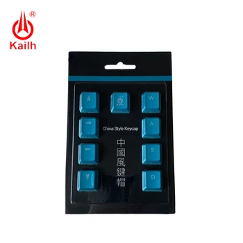Kailh Kitajski slog polje stikalo keycaps 1u modra rdeča pbt keycap za igre na srečo mehanske MX tipkovnico