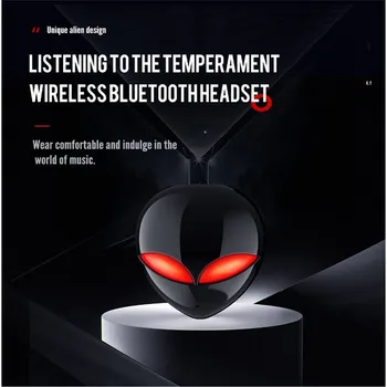 T8 Kreativna Zasnova Tujec Brezžične Bluetooth Slušalke TWS LED Utripa Slušalke Visoko Kakovost Zvoka V Ušesu Čepkov Za Glasbo