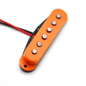 Oranžna HSH Alnico električna kitara pickup z visoko izhodno položaju mostu