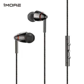 1MORE E1010 Quad Voznik in-Ear Slušalke z Mikrofonom 1 več quad Hi-fi Hi-Res Čepkov Slušalke Slušalke za Apple, Android Xiaomi