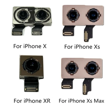 Nazaj Glavna Kamera Za iPhone X Fotoaparat XS max 11 11pro Nazaj, Kamera Zadaj Glavni Objektiv Flex kabel za Nadomestne dele Za iPhone Fotoaparat