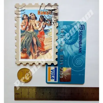 Havajih, trgovina s spominki, magnet letnik turistični plakat