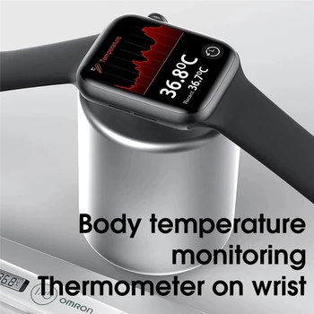 Original IWO W26 Pro Smartwatch 44 Pametno Gledati Serije 6 Bluetooth Klic EKG Monitor Srčnega utripa, Temperatura Nepremočljiva PK IWO 13