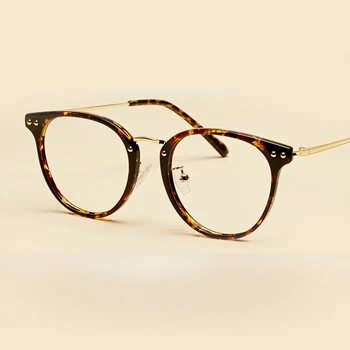 Moda za ženske očala okvirji Retro Optičnih Očal Okvir za Ženske Moški Letnik Kratkovidnost Recept eye glasses polno očala