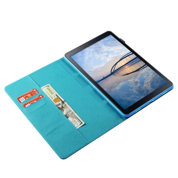 Ohišje Za Samsung Galaxy Tab A A2 2018 10.5 palčni T590 T595 T597 SM-T590 SM-T595 Kritje Funda Tablet Moda Naslikal Stojijo Lupine