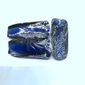 Za 0,1 kg /vreča Laboratorij korund materiala svoboden gemstone nerezane Kraljevsko modra, temno modra 33# grobo za nakit, izdelava