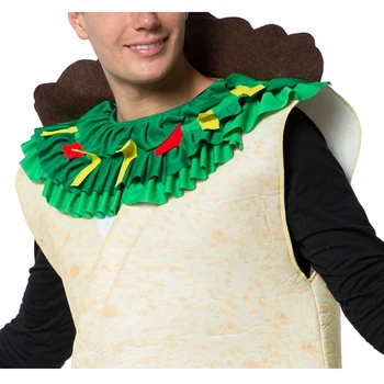 Eraspooky Halloween Kostum Za Odrasle Unisex Klasičnih Mehika Taco Cosplay Mehiški Carnival Party Smešno Hrane Božič Obleke