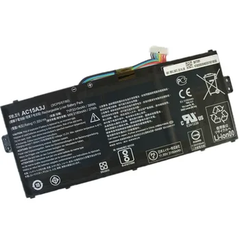 7XINbox 10.8 V 36wh 3490mAh Originalne Baterije AC15A3J AC15A8J KT.00303.017 Za ACER Chromebook 11 C735 CB3-131 C738T CB5-132T