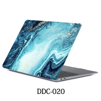 Slim Trdi PVC Coque za Macbook Air 11 13 2018 A1932 A1466 Laptop Primeru Marmorja za Macbook Air Pro Retina 11 12 13 15 Marmorja Primeru