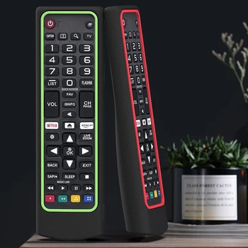 Visokokakovostno Silikonsko Ohišje za LG Smart TV Remote AKB75095307 Shockproof Zaščitni Pokrov za LG TV Remote