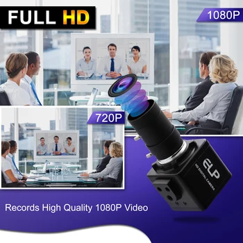 2MP FUll HD 1080P Sony IMX322 Šibki Svetlobi OTG UVC H264/MJPEG 30fps 5-50mm Varifocal Usb Webcam Kamero Z Avdio PRIKLJUČEK za prenosni RAČUNALNIK