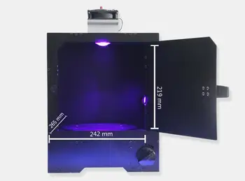 2019 UV sušenja pralni 3d tiskanja modela post-obdelava fotoobčutljivih smolo UV uv sušenja polje LCD, DLP