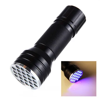 21 LED UV Svetilko Ultravijolično svetilko 365nm za Hišne Madežev Lov Marker Checker Ujeti Škorpijoni lov