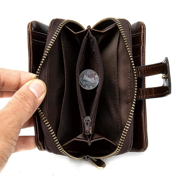 WESTAL ženska usnjena torbica mini denarnice sklopka moda za ženske denarnice in torbici kovanec torbici portomonee carteira vreče denarja 8565