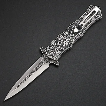 Zunanji kratek nož visoko trdoto fiksno rezilo noža večnamensko survival nož za kampiranje lovski nož
