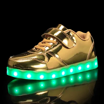 Žareče Superge za Dekleta osvetljeni Superge Svetlobna Superge Otroci Led Čevlji Žareče Superge s Polnjenjem zapatos luces de