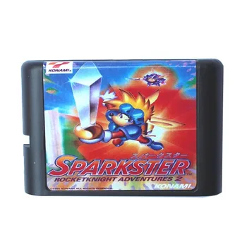 Sparkster Rocketknight Adventures 2 16 bit MD Igra Kartice Za Sega Mega Drive Za Genesis