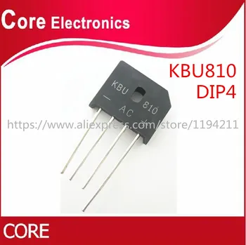 200PCS/VELIKO KBU810 KBU-810 8A 1000V diode most usmernik nova