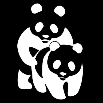 Avto Nalepka Ustvarjalne Panda Smešno Seks Avto Nalepke Zabavno Dekoracijo Vinilne Nalepke Auto parts Avto Nalepke, ZWW0631, 12,1 cm*za 17,8 cm