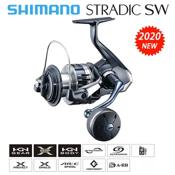 Original SHIMANO 2020 STRADIC SW PRODAJE 6000PG Slano Predenje Ribolov 4000HG/4000XG/5000PG/6000HG//6000XG/8000HG/8000PG 6+1BB