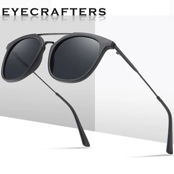 2020 Nov Modni TR90 Lahki Vožnje Polarizirana Očala Kvadratnih Moški Ženske Vintage Retro Moška sončna Očala Gafas Oculos De Sol