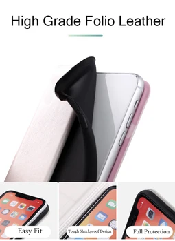 Osebno Primeru Telefon, po Meri Foto Usnje Strani Pokrovček Za iPhone XR X XS MAX 7 8 6 6S Plus Primeru Za iPhone 11 Pro Max
