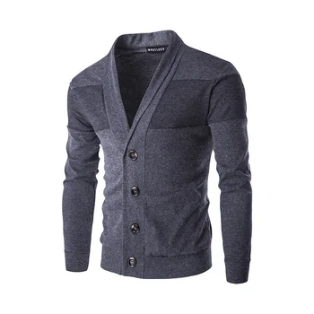 2017 Nov slog spomladi in jeseni moške Priljubljena modna blagovna znamka, brezrokavniki moških priložnostne jopico river self - pletenje sweater moški