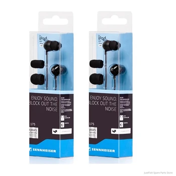 Sennheiser CX175 3,5 mm Žično Čisto Bas Slušalke Stereo Slušalke Šport Čepkov za Zmanjšanje Hrupa Slušalke za iPhone/Samsung/XiaoMi