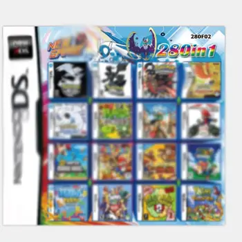 280 1 MULTI VOZIČEK Super Combo Video Igre Kartuše Kartico Voziček za Nintendo DS FI 3DS XL 3DSXL 2DS NDSL NDSI