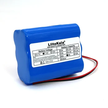 Liitokala 7.4 V 18650 Litij-ionska Baterija 2S3P 9ah Ribolov LED Luči Bluetooth Zvočnik 8.4 V Sili DIY baterije s PCB