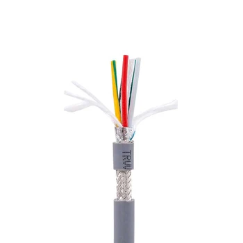 20AWG 2/3/4/5 jedro Towline oklopljenega kabla 5m PVC prožna žica TRVVP odpornost na upogib korozijo odpornih bakrene žice