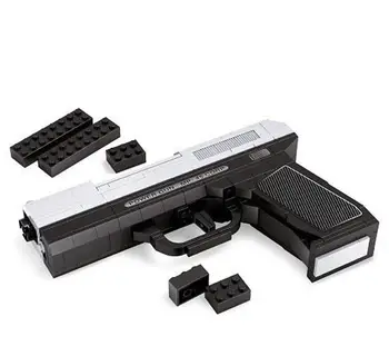 22510 268pcs Orožja Moč Pištolo MP-45 Konstruktor Model Komplet Bloki Združljiv LEGO kock Igrače za Fante, Dekleta, Otroci, Modeliranje