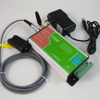 Brezplačna dostava GSM daljinski upravljalnik SMS GSM temperature in vlage alarm spremljanje WF-TP02B s sonda za senzor/vlažnost alarm
